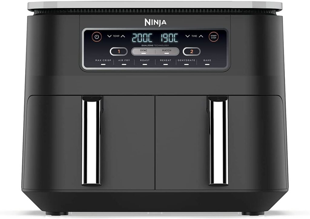 Ninja Foodi [AF300EU] Freidora de Aire Dual Zone