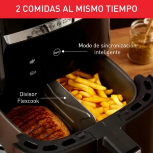 Moulinex Easy Fry XXL dos comidas a la vez